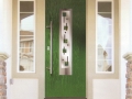 Green composite door double glazed front discount upvc windows cardiff